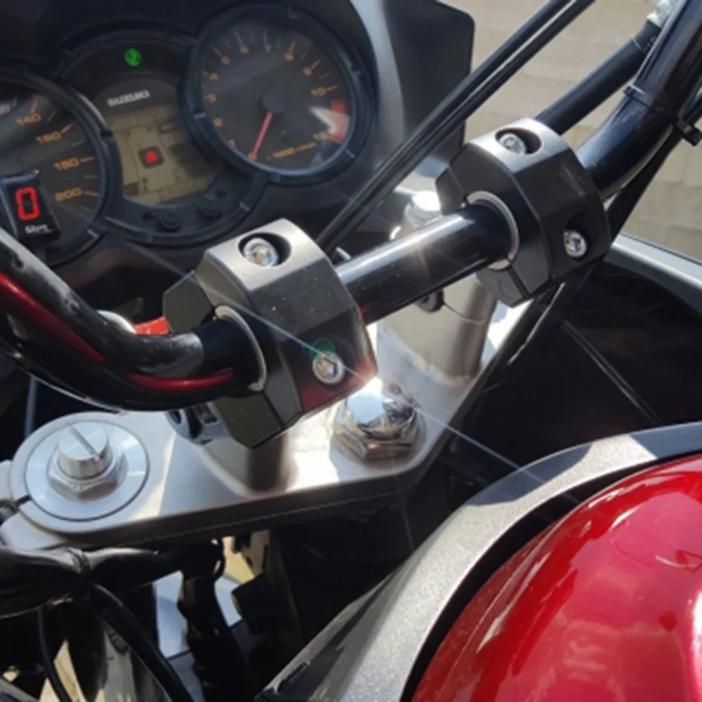 1pcs Motorcycle Accessories Handlebar Bracket Bracket Handlebar Heightening Adjustable Universal 22Mm 28Mm