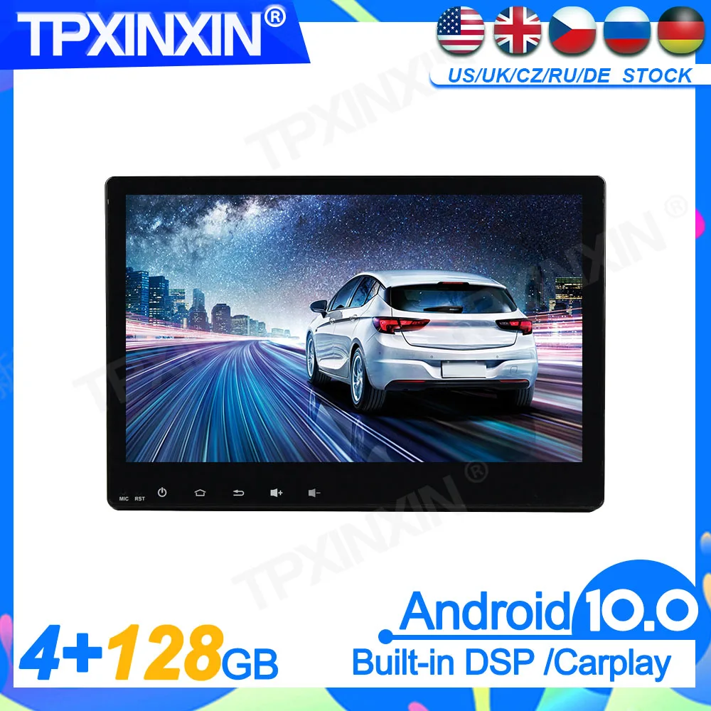 

128G Android 10 экран Автомобильный мультимедийный DVD-плеер для HONDA HRV 2014 2015 2016 GPS-навигация автомобильное аудио Радио Стерео головное устройство