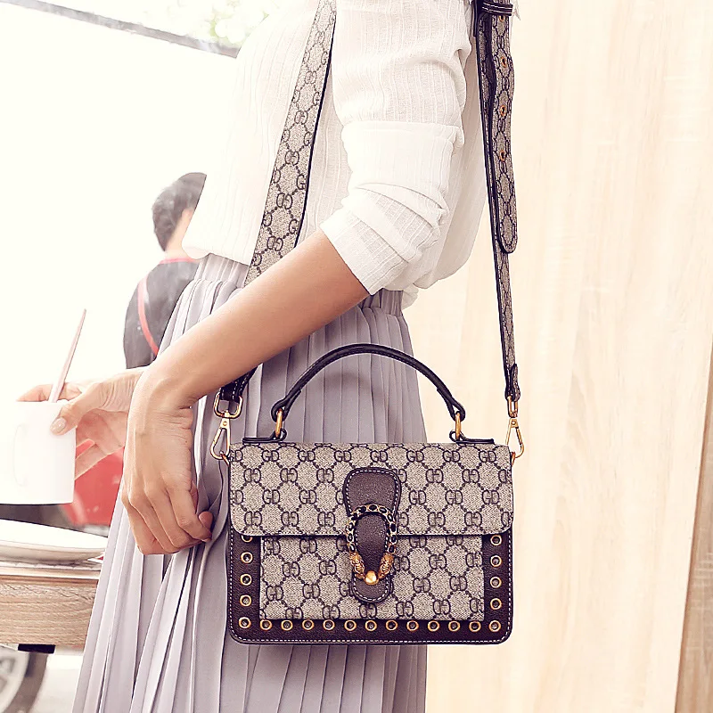 

2019 Summer New Style Genuine Leather Women's Poor Bag Europe And America Fashion One-Shoulder Handbag WOMEN'S Bag