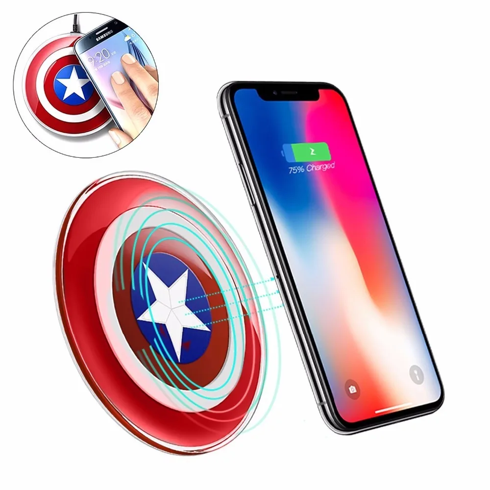 ESPANSON Qi Беспроводное зарядное устройство зарядного устройства для iphone X iphone 8 plus iphone 11 pro Max XS MAX для SAMSUNG S8 s9 plus S10+ note10