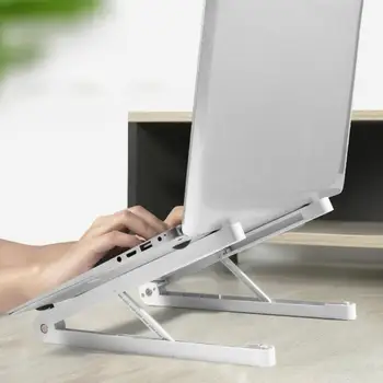 

Laptop Stand Computer Folding Multifunctional Adjustable Desktop Heightening Frame Heat Dissipation Office Desk Bracket