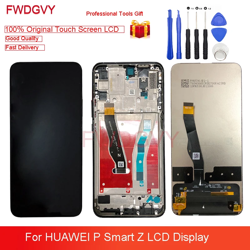 6 59 &quotоригинальный для Huawei P Smart Z STK LX1 ЖК дисплей сенсорный экран дигитайзер в
