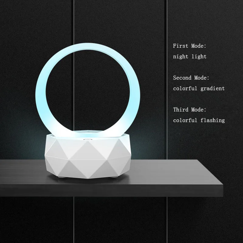 Ночной светильник Bluetooth динамик портативные беспроводные Часы динамиков сенсорное управление Красочный светодиодный прикроватный светильник