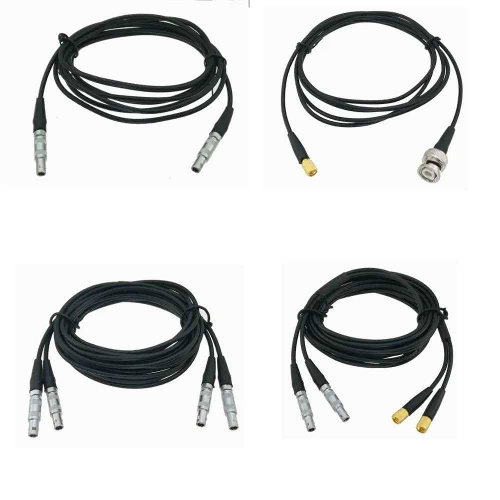 Стандарт кабеля RG174. Разъем 00S C5 1PIN Male / Q9 BNC к Mircrodot L5 для ультразвукового