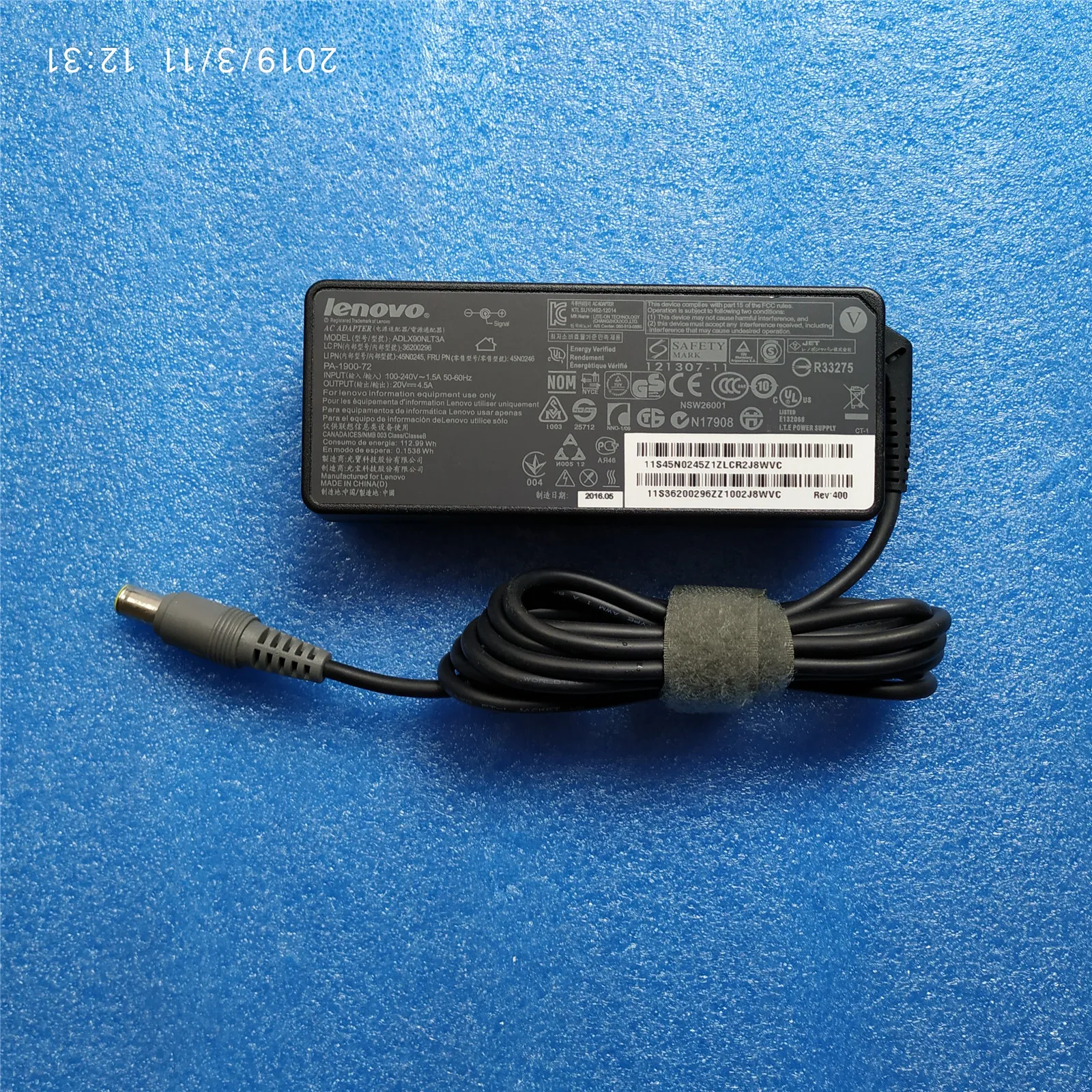 20V 4.5A 90W адаптер переменного тока питания для ноутбука Зарядное устройство для lenovo ThinkPad t410 t420 t430 t400 E40 E420 E430C E431 E520 E530 T61