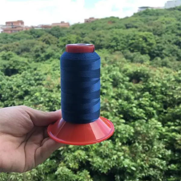 High-strength Nylon Cord 500 Meters Strong Bonded Tent Backpack Sewing Thread for camping tent tarp awning backpack -Black