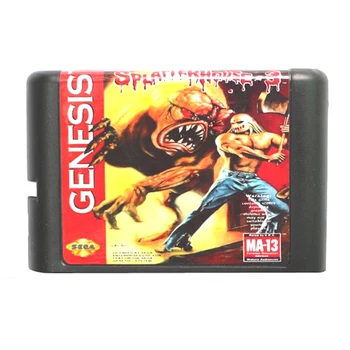 

Splatterhouse 3 for 16 bit Sega MD Game Card for Mega Drive for Genesis US PAL Version Video Game Console