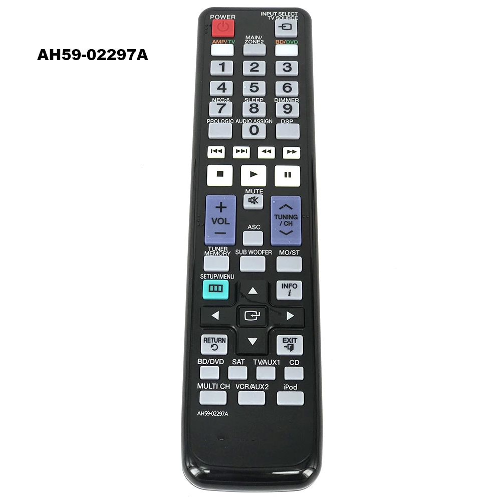 AH59-02297A Для домашнего кинотеатра samsung dvd пульт дистанционного управления AH59-02296A AH59-02297A Fernbedienung - Цвет: AH59-02297A