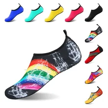 

Aqua Shoes Summer Shoes Men Breathable Woman Sneakers Adult Beach Slippers Upstream Shoes Swimming Diving Socks Tenis Masculino