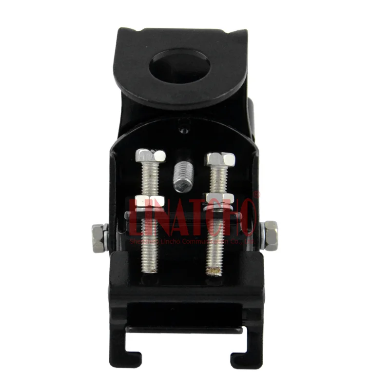 RB56 Black Car Vehicle Mobile Radio Antenna Gutter Clip Mount Bracket for SO239 Connector