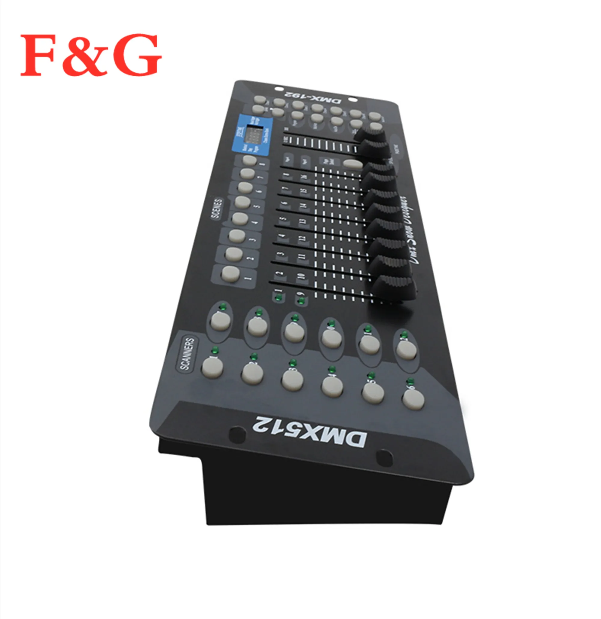 Nuevo контроллер DMX 192 оборудование диджей DMX 512 Iluminacion de escenio de consola para focos de cabeza móvi