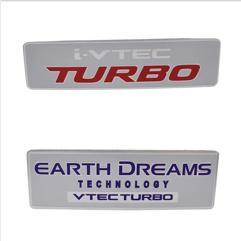 

For Honda Accord Civic Crider Mugen Odyssey Jade Auto Decoration for VTEC TURBO Emblem Stickers Metal Car Body Decals Styling