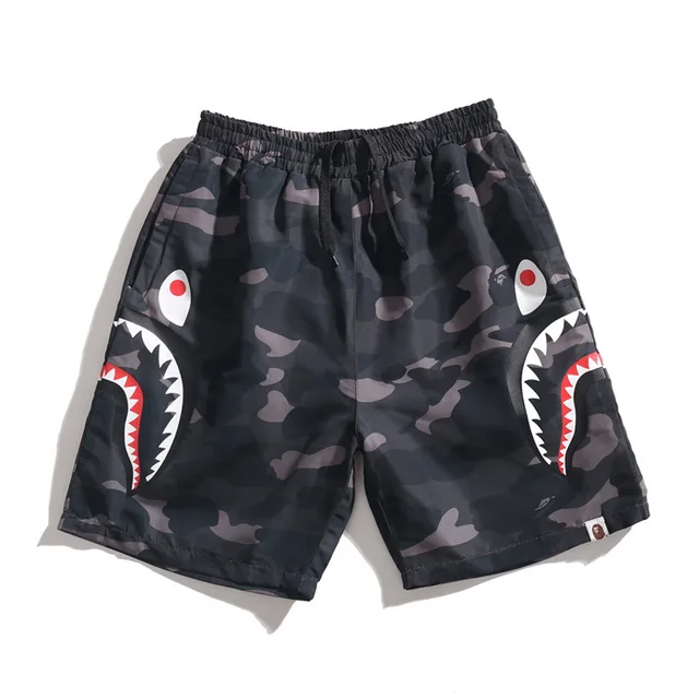 Summer Casual BAPE Shark Short 1