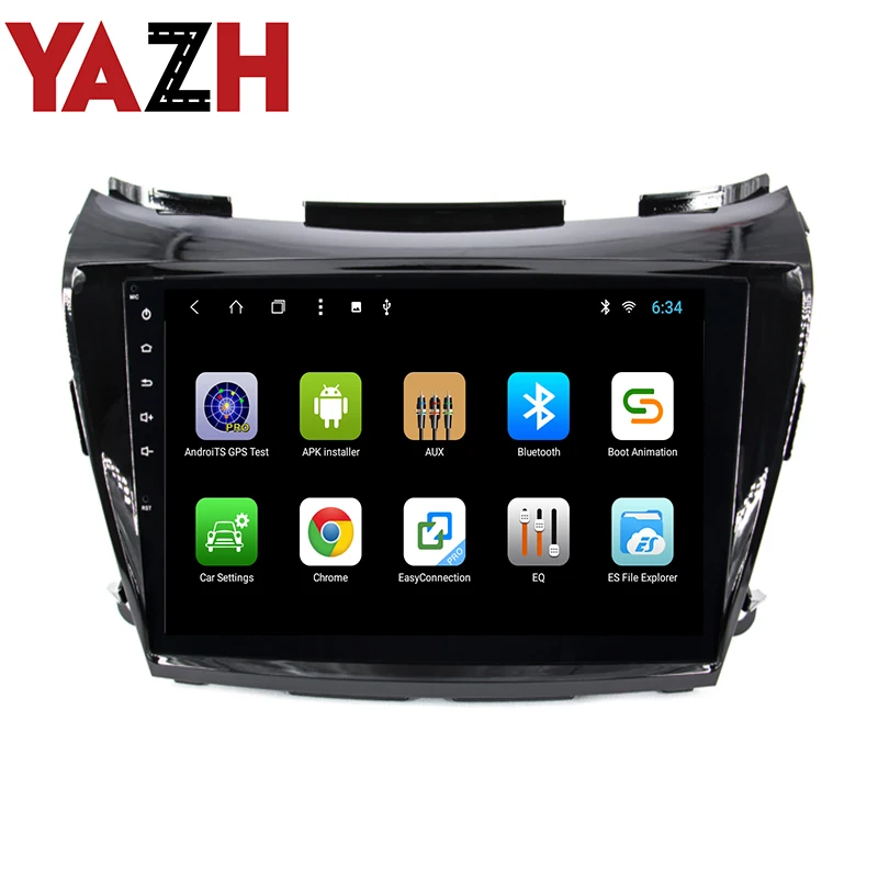 Автомобильный мультимедийный проигрыватель YAZH Android 9 0 для Nissan Murano 2015 2016 2017 2018 2019