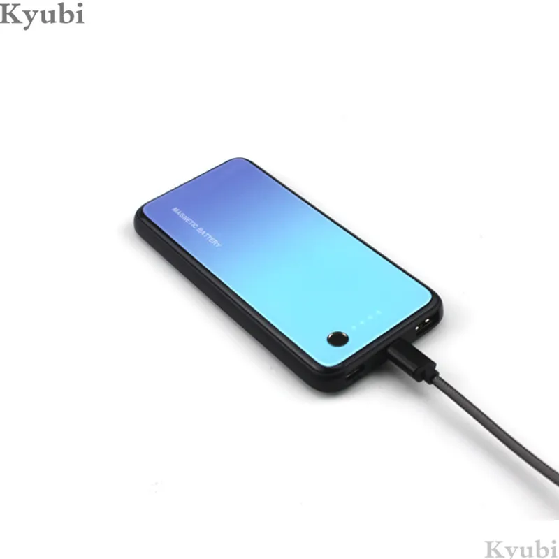 5000 мАч зарядное устройство чехол для samsung Galaxy Note 10 Pro внешняя Магнитная Зарядка для samsung Galaxy Note 10 Pro