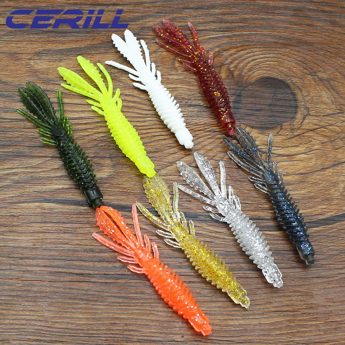 10pcs 80mm 2.2g Soft Silicone Fishing Lure Minnow Saltwater Freshwater Worms  Wobblers Artificial Bait Bass Tackle Jigs