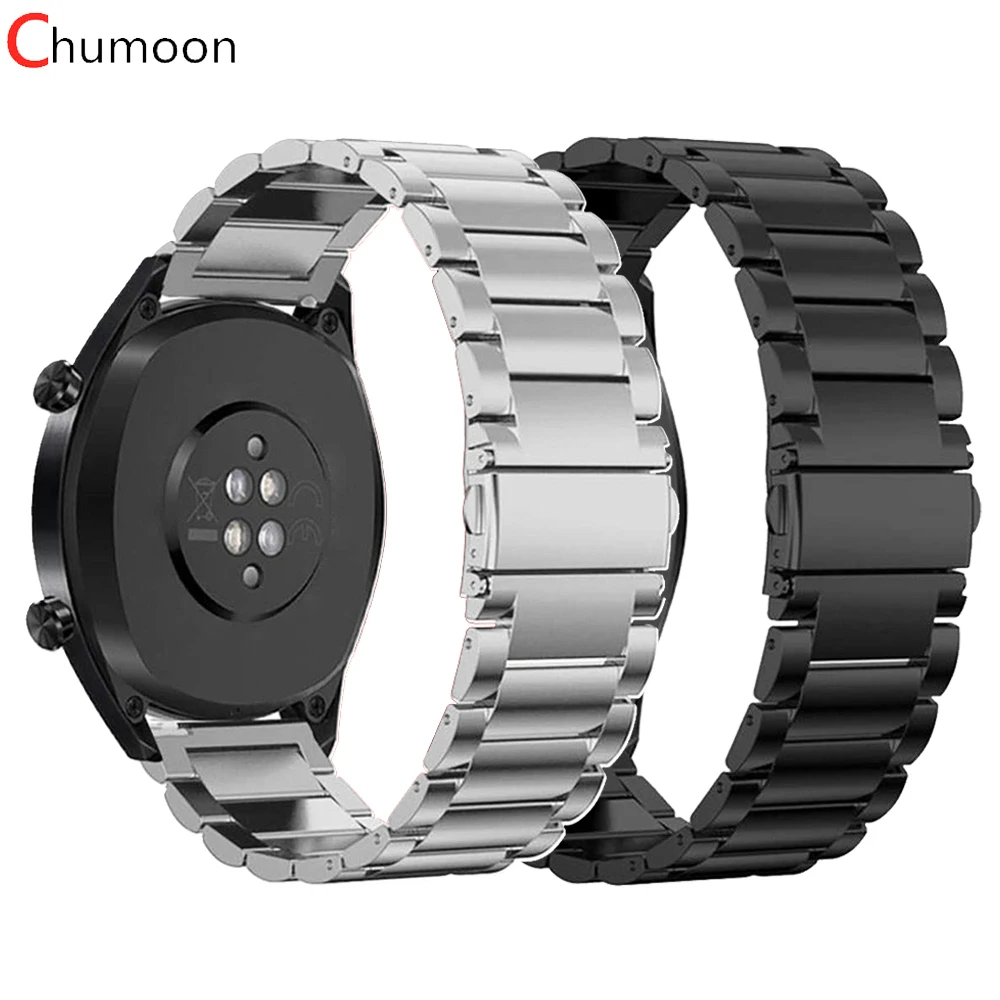 strap for samsung Galaxy watch 46mm active Huawei watch GT 2 strap 20 22mm watch band Stainless steel bracelet gear s3 frontier