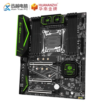 

HUANANZHI X99-T8 GAMING Motherboard Intel X99 LGA 2011-3 E5 V3 All Series DDR3 RECC 256GB M.2 NVME M.2 WIFI USB3.0 SPDIF ATX