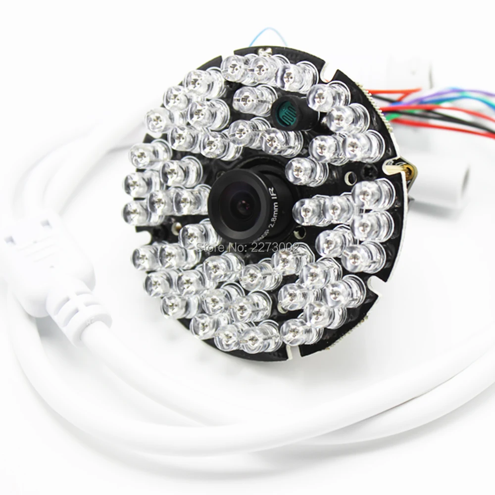 

HD 1080P IP Camera module Board with night vision cctv camera with 3.6mm Lens