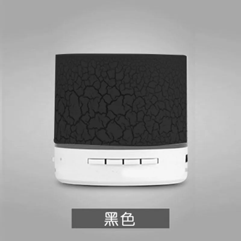 Автомобильный беспроводной портативный Bluetooth динамик мини светодиодный музыкальный аудио TF USB FM стерео звук динамик Громкая связь вызов автомобильные аксессуары