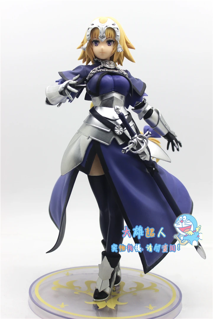22 см Жанны д 'Арк цифры Fate/Apocrypha Аниме фигурки оригинальный Рисунок Коллекция моделей PVC Фигурки для игрушка-подарок для детей 0,5