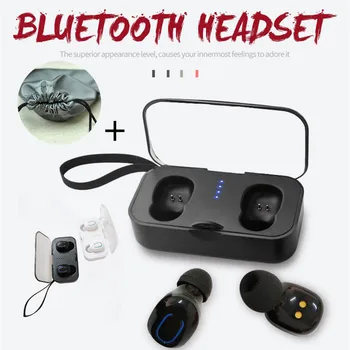 

Wireless Bluetooth Earbuds Noise Canceling Headset 3D Stereo Sweatproof in-Ears Earbud
