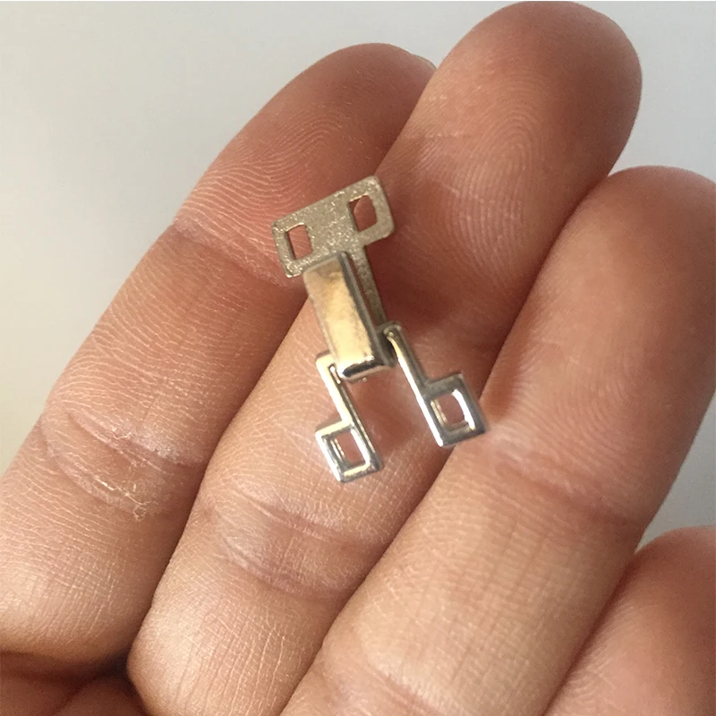 Золотая/Серебряная/светло черная металлическая комбинированная медная кнопка