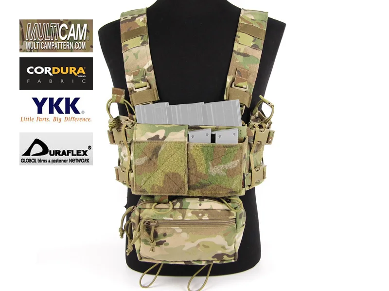 Genuine Multicam Ss Mk3 Tactical Vest Light Fight Micro Chest Rig ...