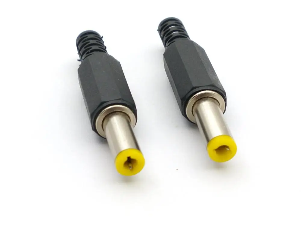 dc Power Plug Socket 10Pcs 14mm 5.5 x 2.1mm/2.5mm Connector