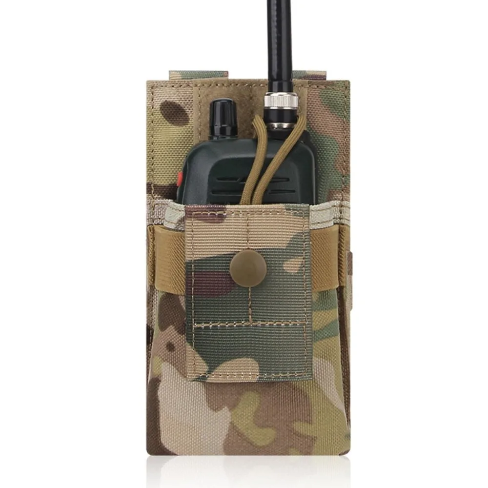 Универсальный чехол-держатель для радио, чехол для телефона, регулируемый чехол для хранения инструментов, тактический Чехол, двухсторонний Чехол-кобура для радио
