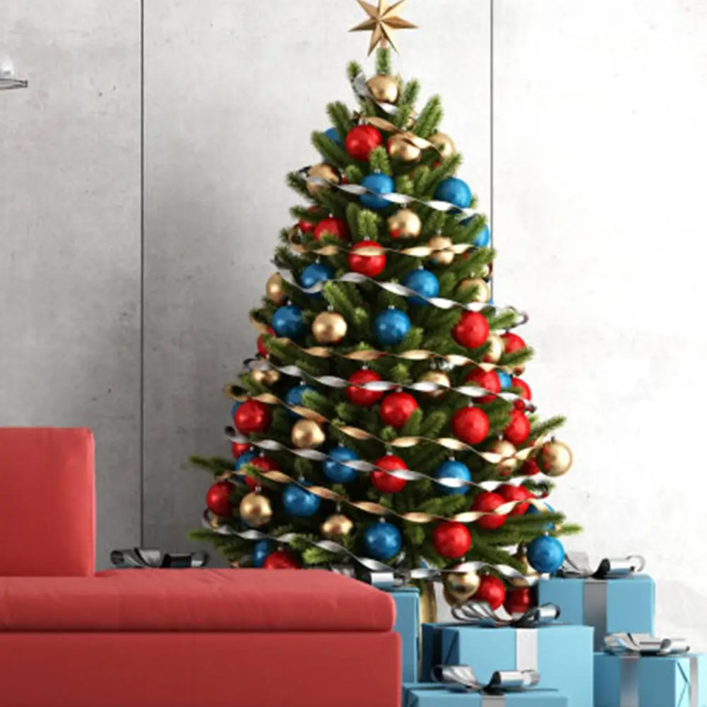 24pcs/lot 6CM Christmas Tree Decor Ball Bauble Xmas Party Hanging Ball Ornament Decorations For Home Christmas Decorations Gift