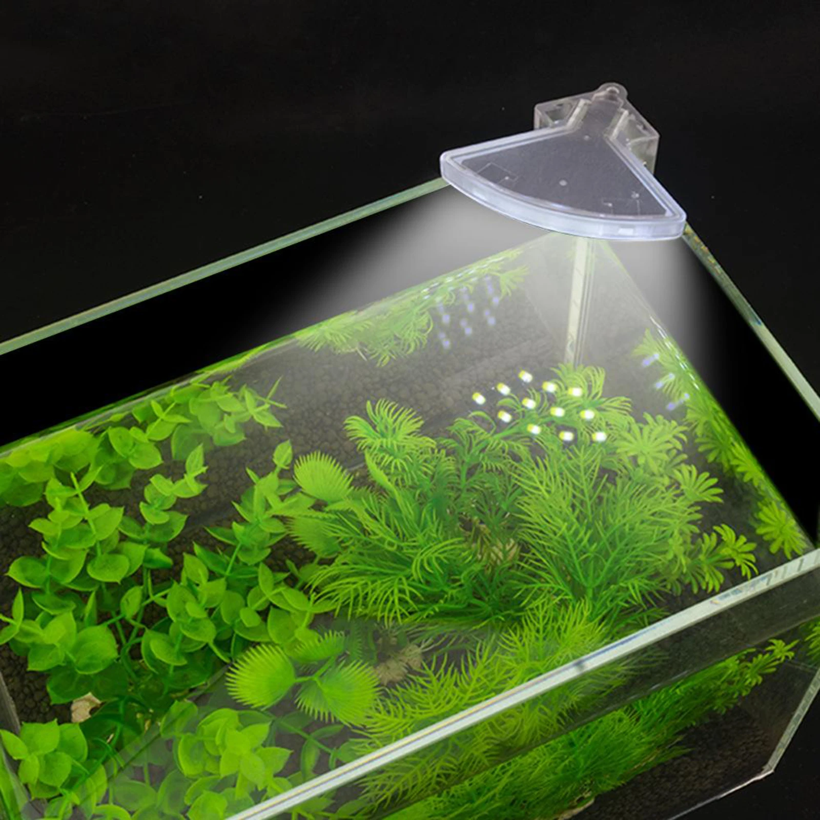 Mini Waterproof Clip LED Aquarium Light Tank Aquatic Plants Grow Lamp Home Decoration Fish Tank Accessories