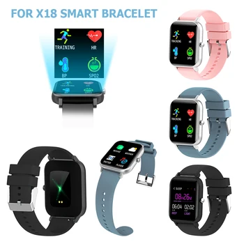 

Smart Watch Men Women Smartband Blood Pressure Measurement Waterproof Fitness Tracker Bracelet Heart Rate Monitor Smartwatch