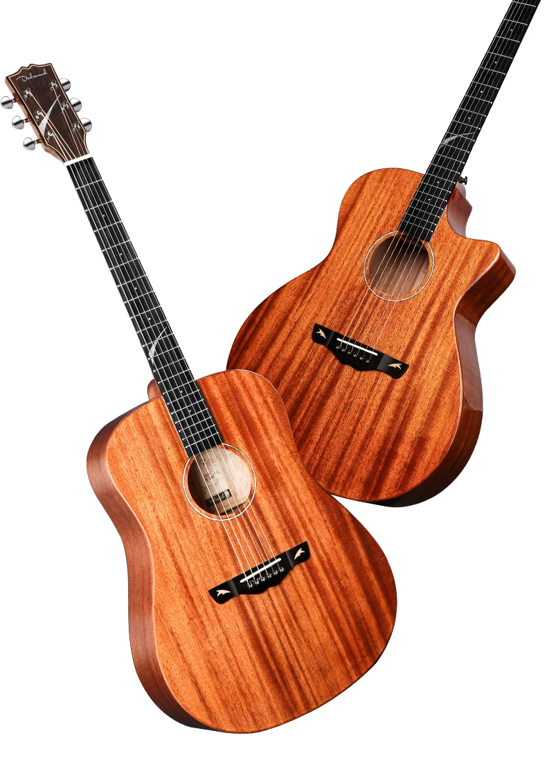 Dadarwood OMH404CS твердая верхняя акустическая электрогитара, гитара ra acustica