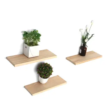 

3pcs 40x15/30x15CM Retro Vintage Industrial Wood Metal Wall Shelf Display Floating Storage Home Wall Hanging Decor