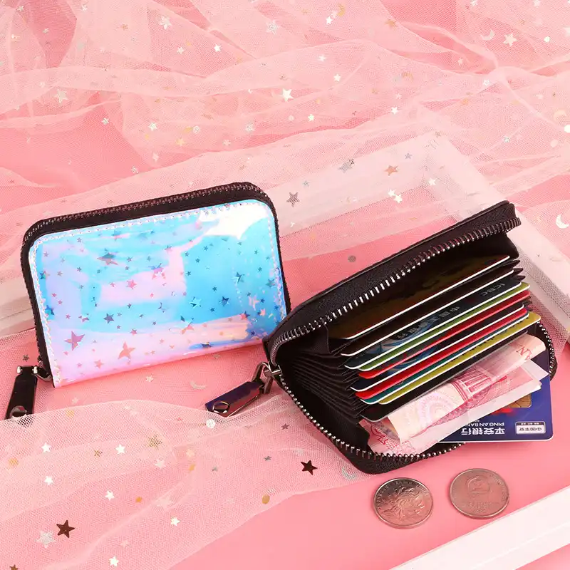 small coin purse with card slots