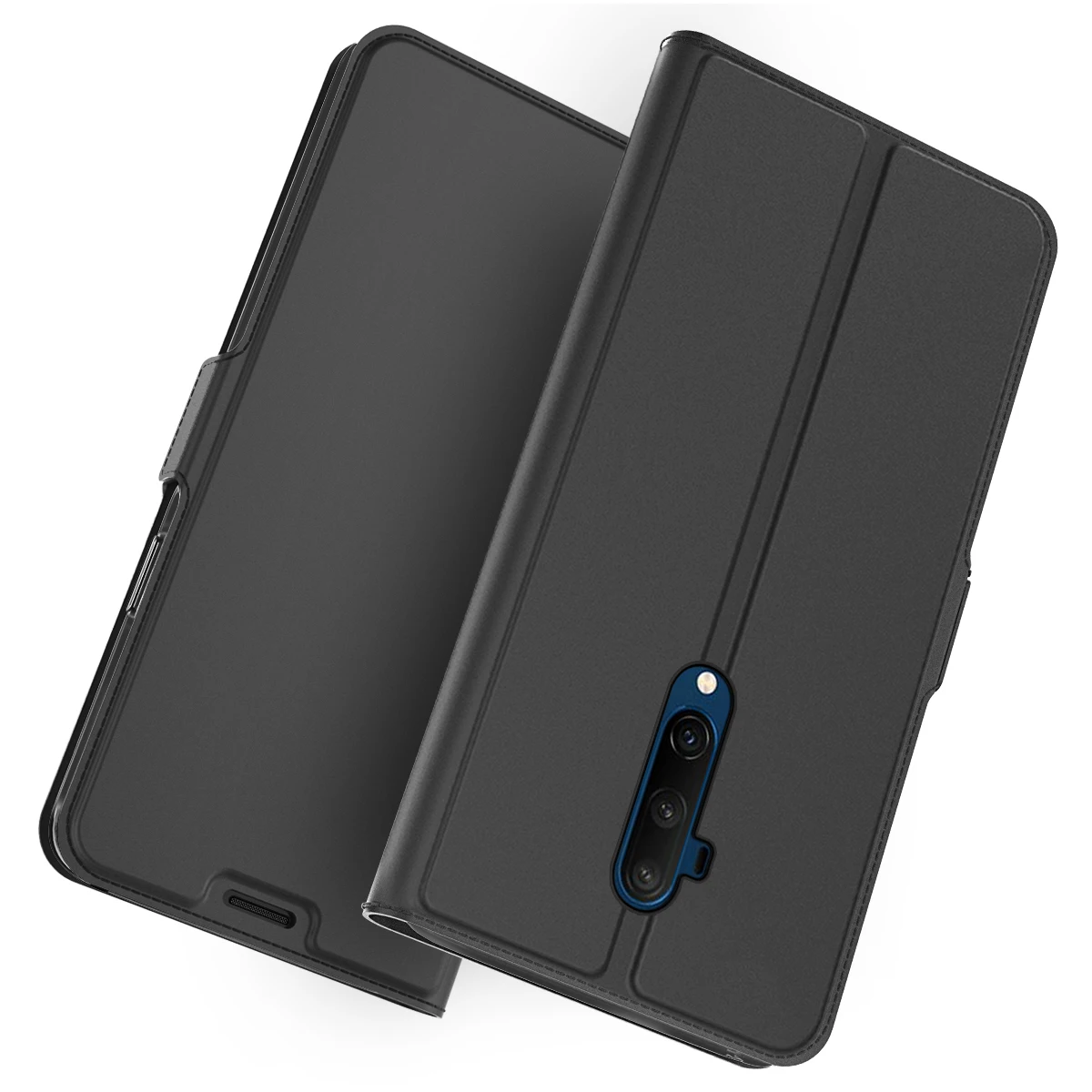 Для OnePlus 7T Pro чехол Роскошный кожаный флип стенд ударопрочный кошелек чехол для OnePlus 7t One Plus 7T pro 1+ 7T чехол слот для карт