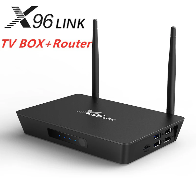 X96 LINK S905W Смарт ТВ приставка Android 9,0 16G медиаплеер 4K Google голосовой помощник WiFi Поддержка IP tv медиаплеер