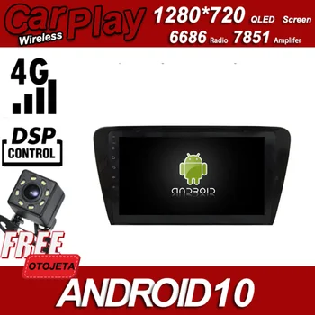 

Zinc Alloy Case Car Android 10 Player for Skoda Octavia SUPERB 2015 Multimedia Wireless Carplay Bluetooth GPS Radio Head Unit