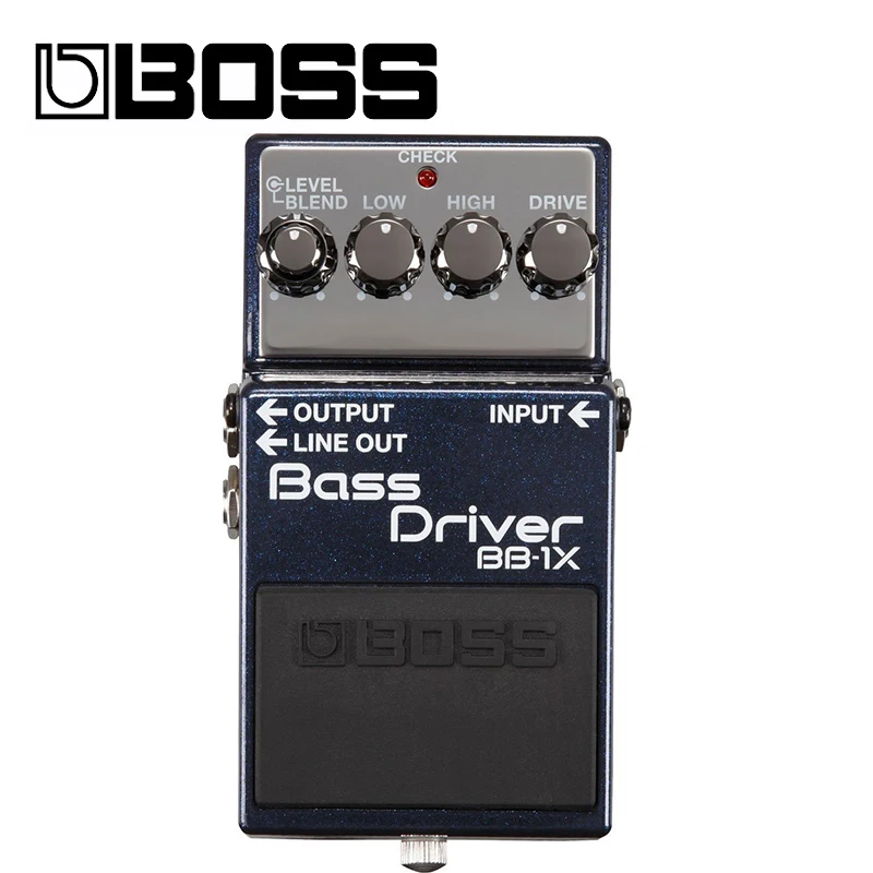 Boss BB 1X драйвер басов X Series компактная педаль с эффектами Overdrive|Деревянные
