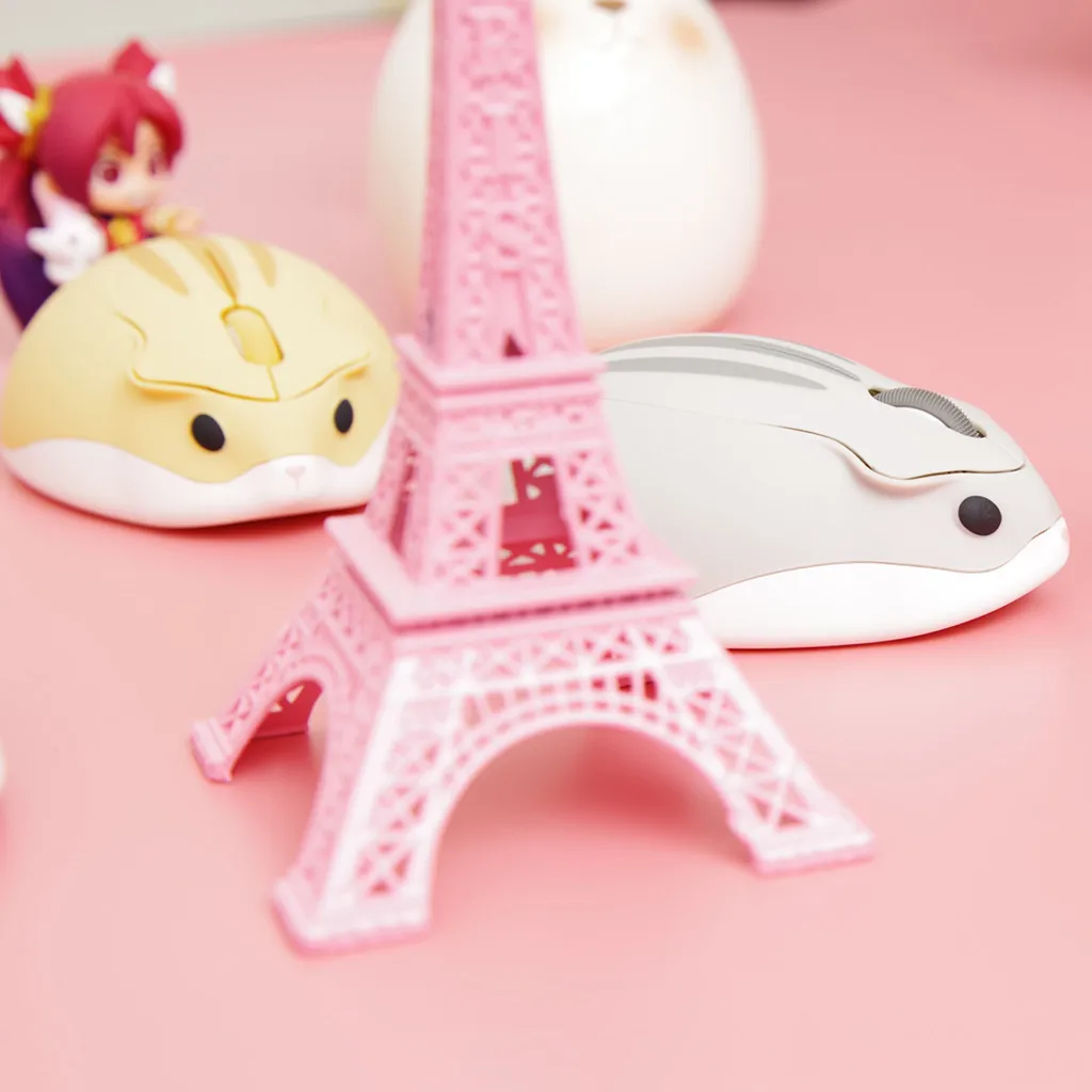 Модная популярная портативная USB мышь для хомяка, 2,4 ГГц, беспроводная мышь 1200 dpi, милый хомяк, креативный дизайн, легко носить с собой