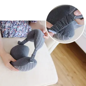 

Business Travel Multi-Function Neck Pillow & Eye Mask & Storage Bag with Handle Portable Pillow Storage Bag Airplane New