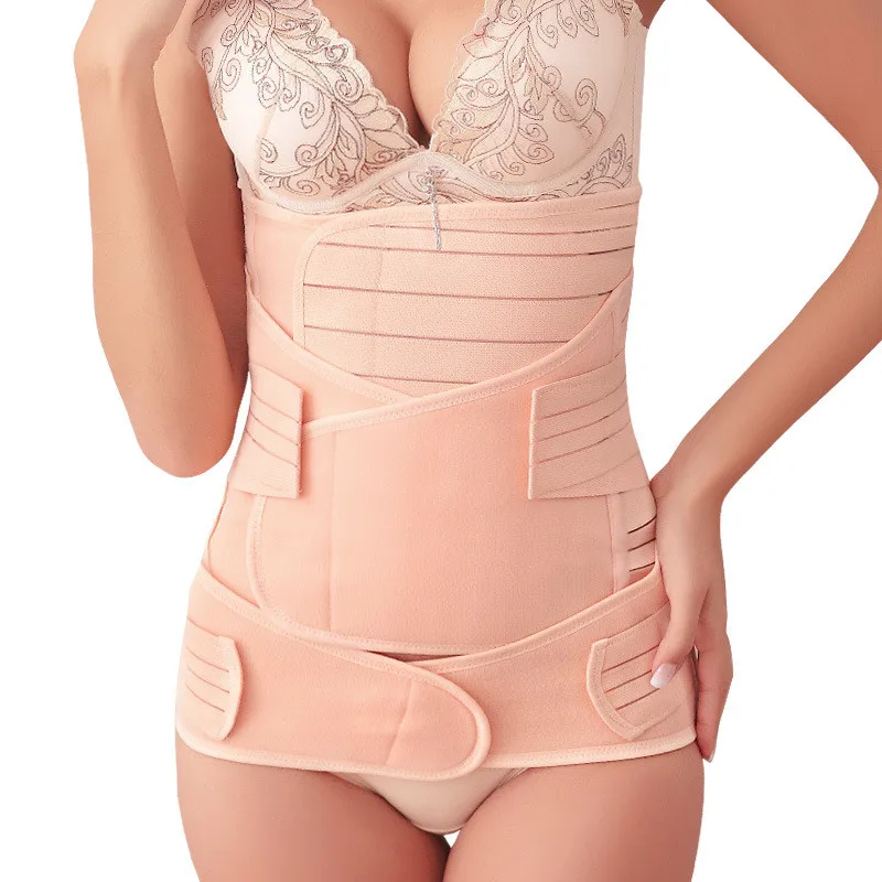 Abdomen Belt Women's Postpartum Body Sculpting And Repairing Body Shaping Belt Reduce Belly Breathable Velcro Tape Waist Corset belly belt abdominal belt women postpartum corset waist hollow breathable plastic belt body sculpting underwear sports 2569