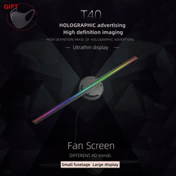 Proyector de holograma 3D Wifi, imagen holográfica, lámpara LED, ojo desnudo, HD, máquina de publicidad remota, luz de pantalla