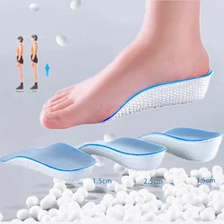 Correction Orthotic Flat Foot Insole Shoes Insert Memory Foam Arch Support 1.5CM 2.5CM 3.5CM Height Increase Insoles Shoes Pads