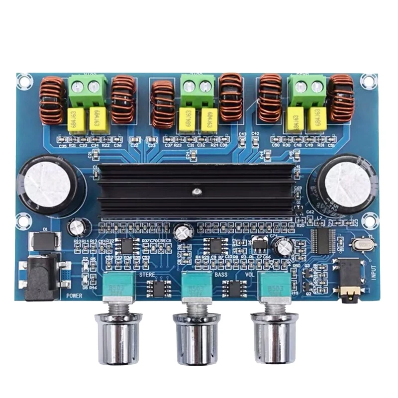 XH-A305 плата цифрового усилителя мощности TPA3116D2 Bluetooth 5 0 цифровой усилитель 2 1