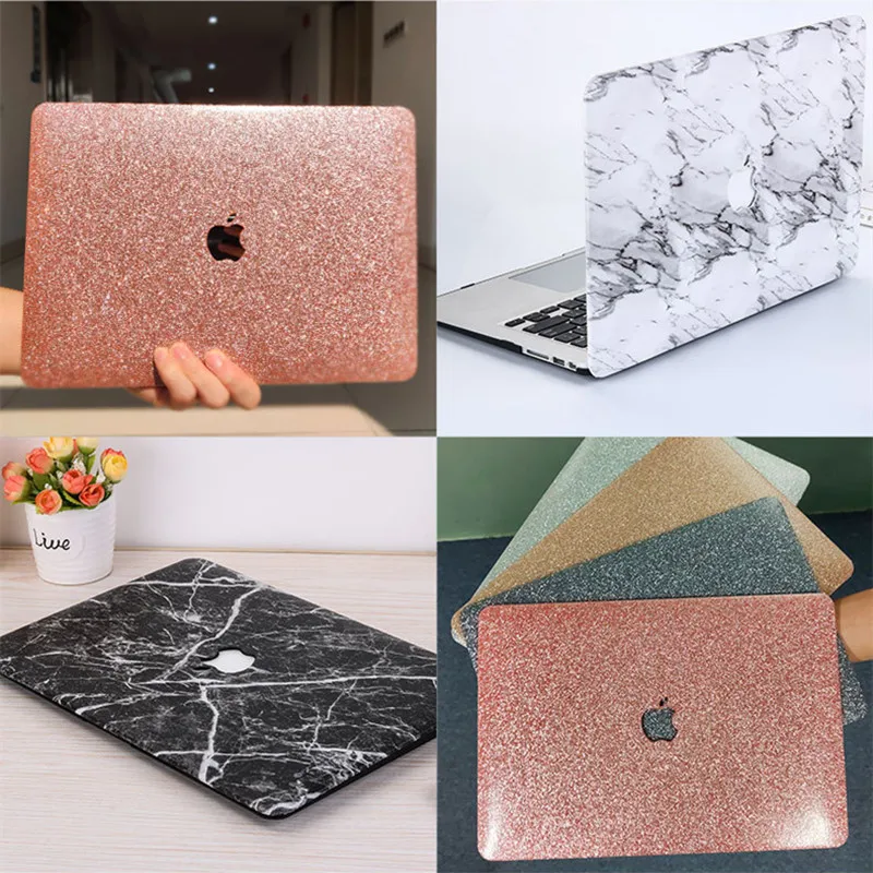 13 15 и 16 дюймов Bling матовый чехол для ноутбука Macbook Air Pro Retina 11 12 6 2020 сенсорной