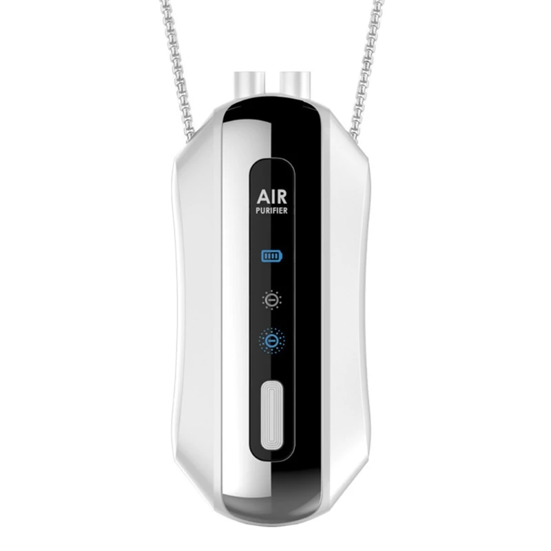 

Mini Portable Negative Ion USB Air Purifier for Car Accessories Necklace Air Cleaner with Negative Ion Filter Silence