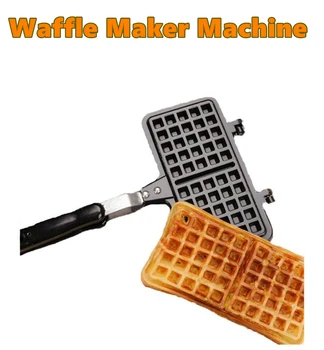 

DIY Waffle Maker Machine Non-Stick Metal Pan Cake Oven Fish-Shaped Heat-Resistant Breakfast Machine Household Kitchen Tools
