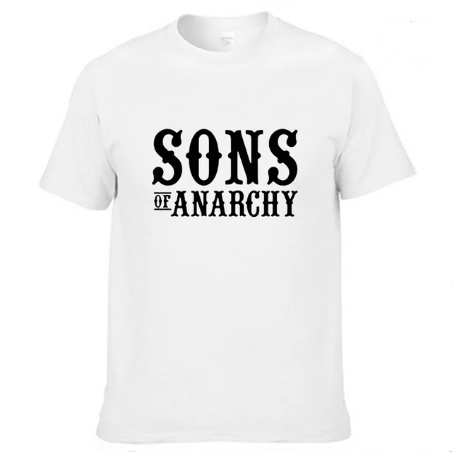 SOA Sons of anarchy/Модная Детская футболка с принтом «SAMCRO» модная повседневная хлопковая футболка с короткими рукавами в стиле хип-хоп для мужчин и женщин